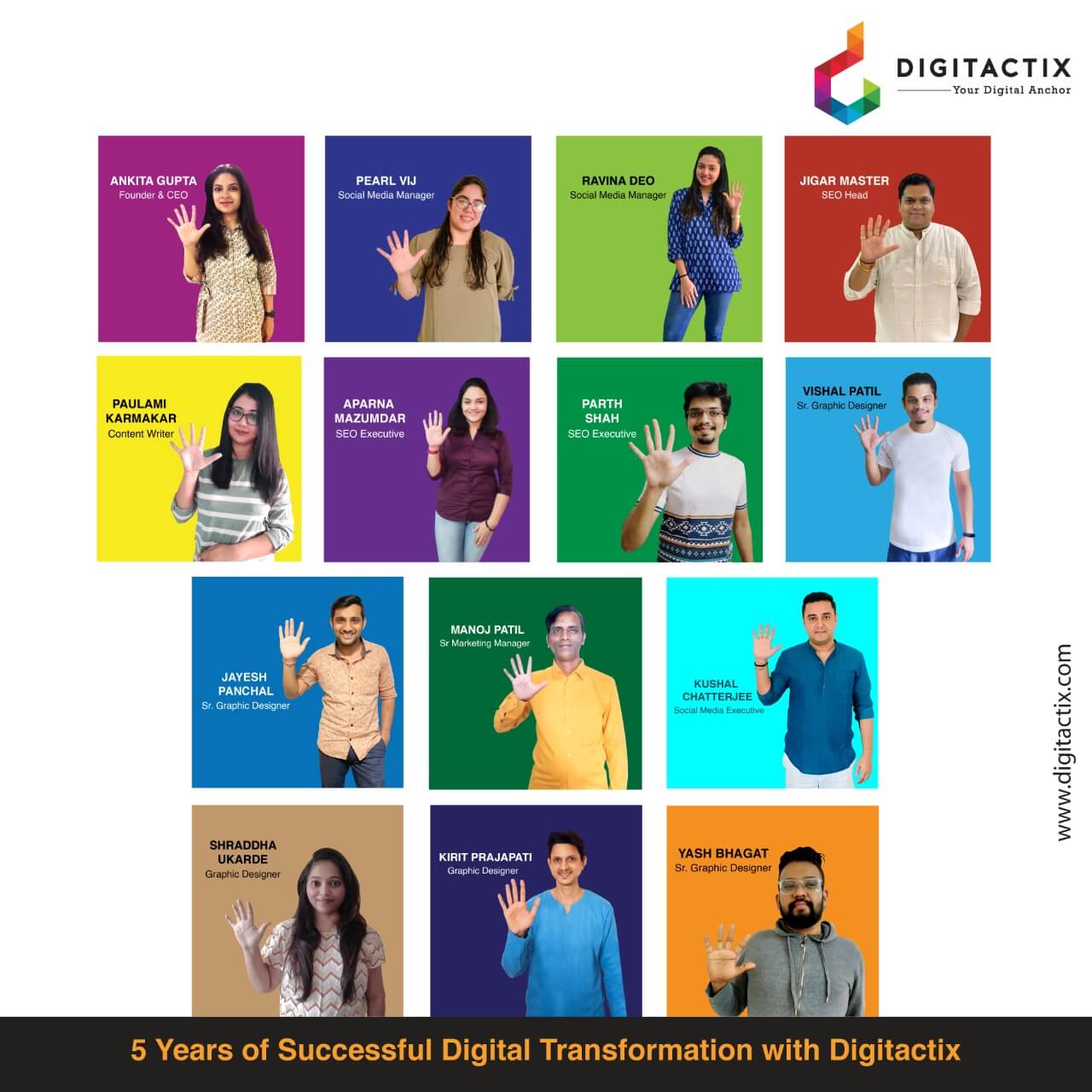 Celebrating 5 Continued Years of Success - Digitactix