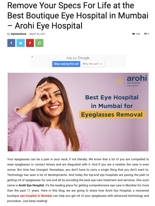 Arohi Eye Hospital